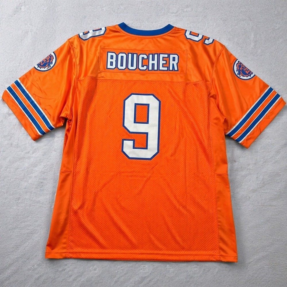 Waterboy Boucher 9 Jersey‎ Mens L Orange Mesh Movie Football Y2K